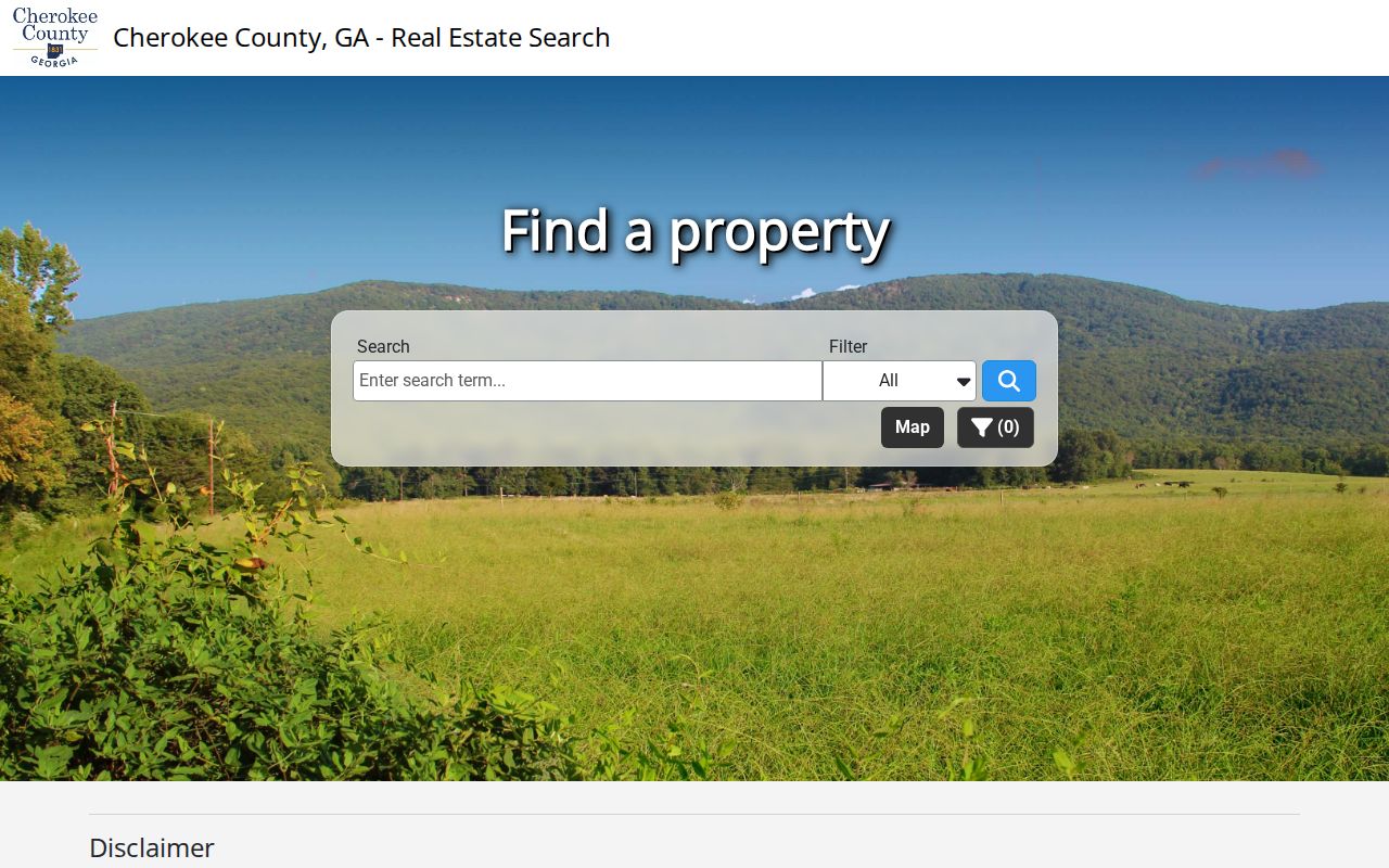 Woodstock people search with Cherokee property records