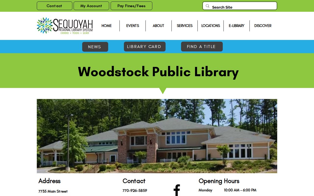 Woodstock people directories and local history library source